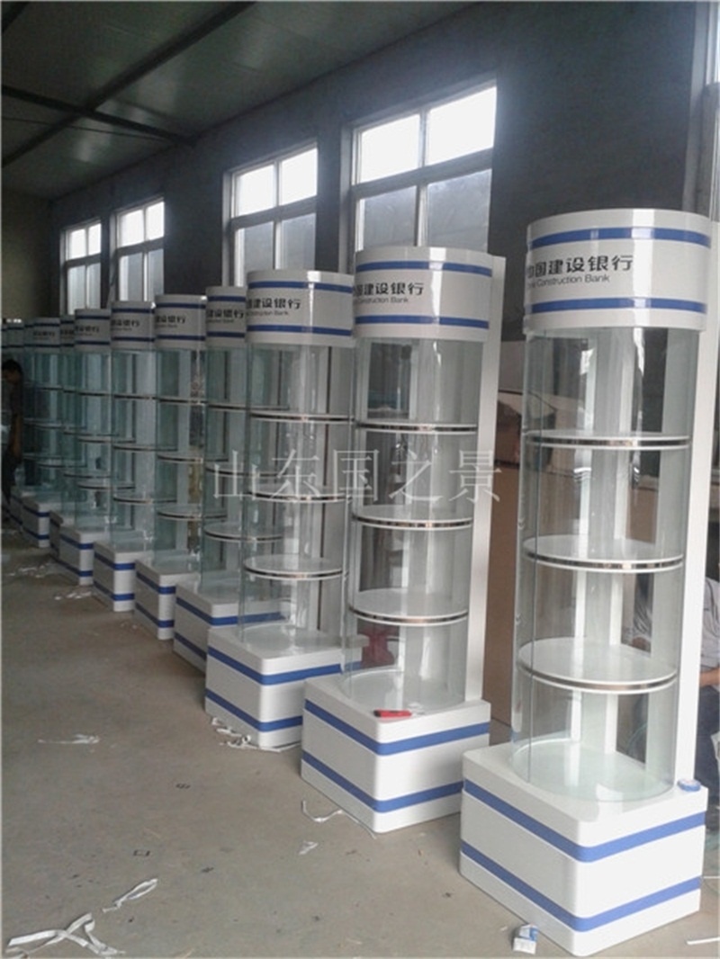 怎样鉴别定制的银行展示柜质量的好坏