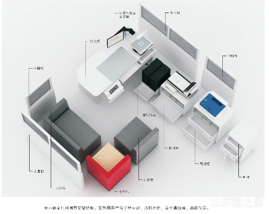 中国银行家具-开放式柜台